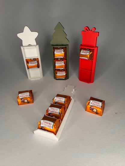 Weihnachten Geschenkhüllen Ferrero Küsschen