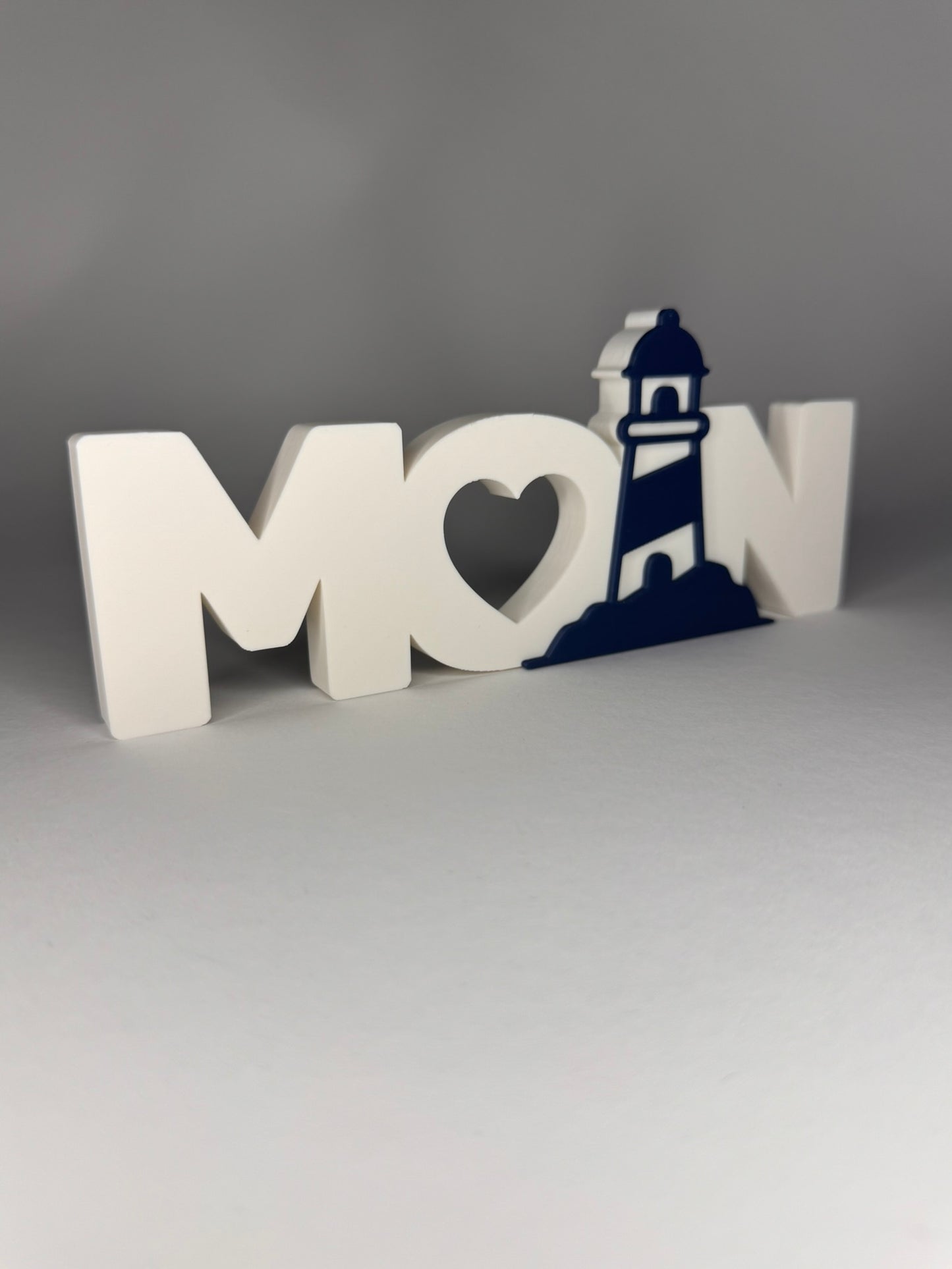Moin mit Leuchtturm